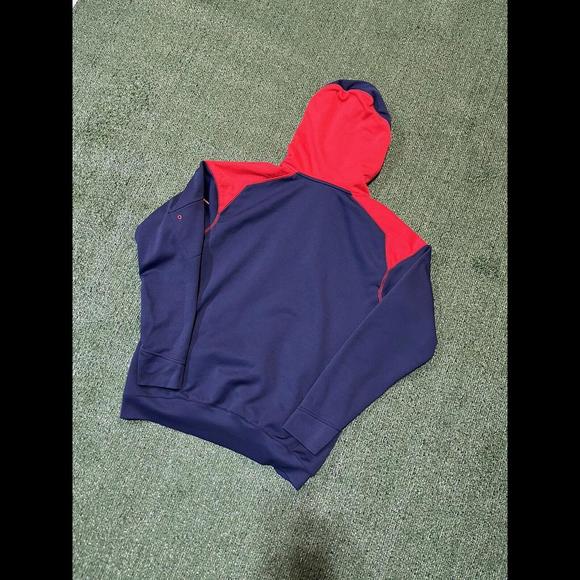 Nike Arizona State Hoodie Men's Size Small Red Center Logo Swoosh DRI-FIT - Picture 2 of 6